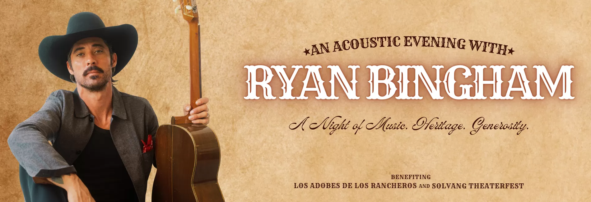 An Acoustic Evening with Ryan Bingham