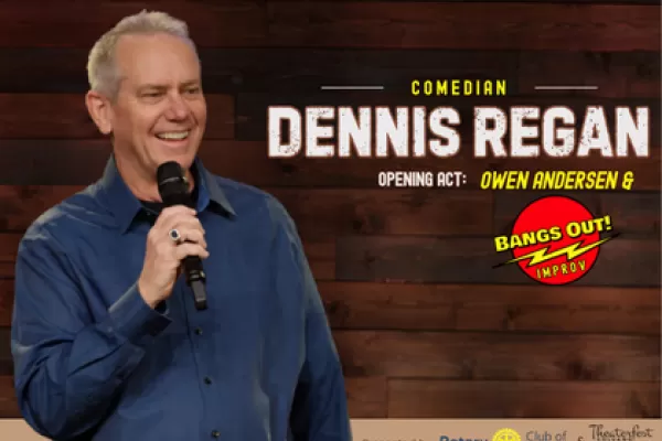 Comedian Dennis Regan